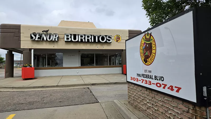 Photo of Senor Burritos restaurant with signage